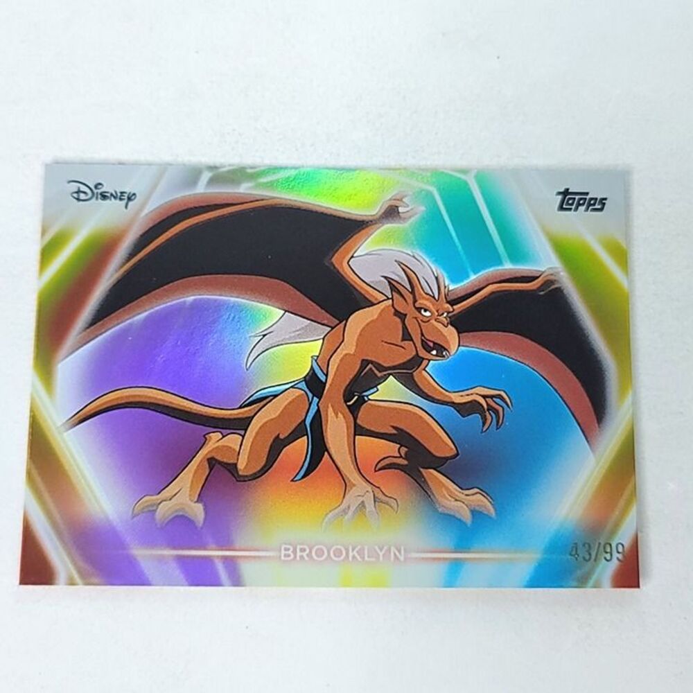 Brooklyn Topps 2026 Disney Neon Holo Parallel Refractor Limited 43/99